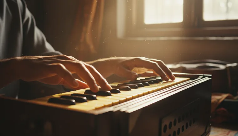 Improver level harmonium session