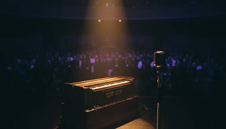 Performer on stage